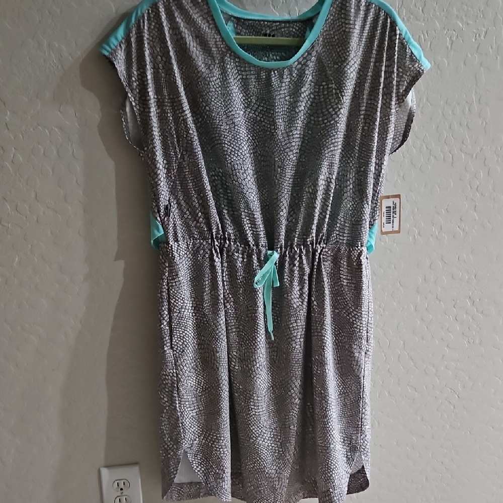 TITLE NINE NEW/NWT Womens Lightweight Dress LARGE with Pockets and Card Zipper